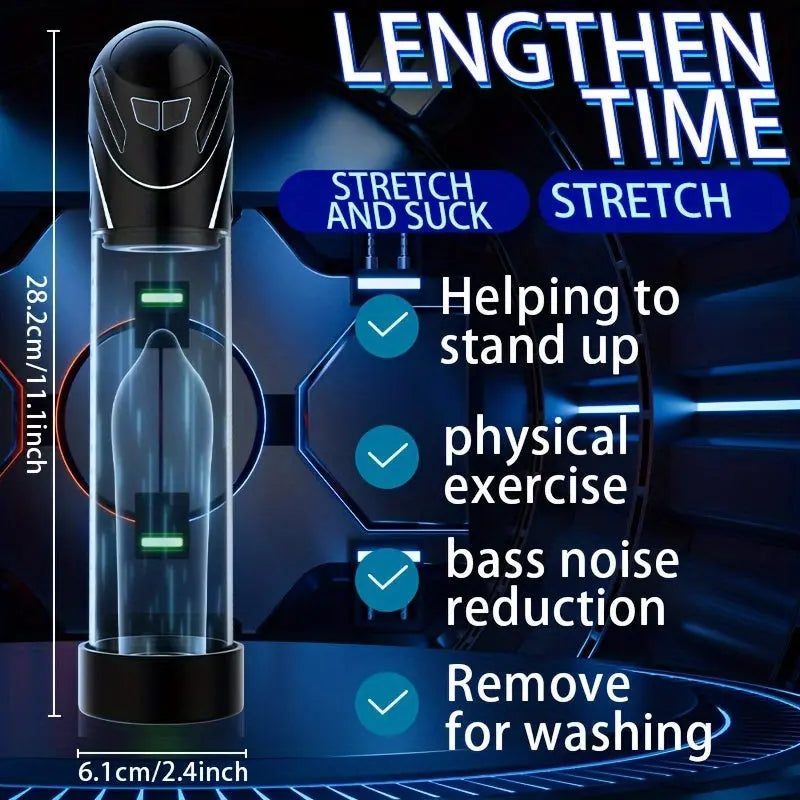Electric Vacuum Penis Pump Male Penile Erection Training Sex Toy Sweetstoy