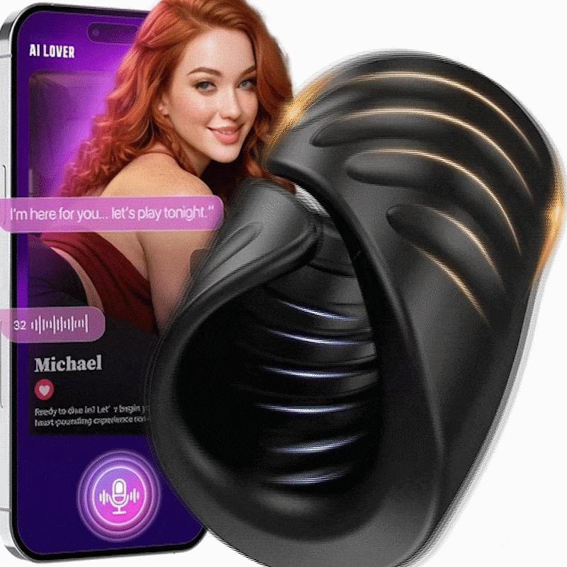 Intelligent Male Masturbator with App Control – Vibrating Stroker & Training Device