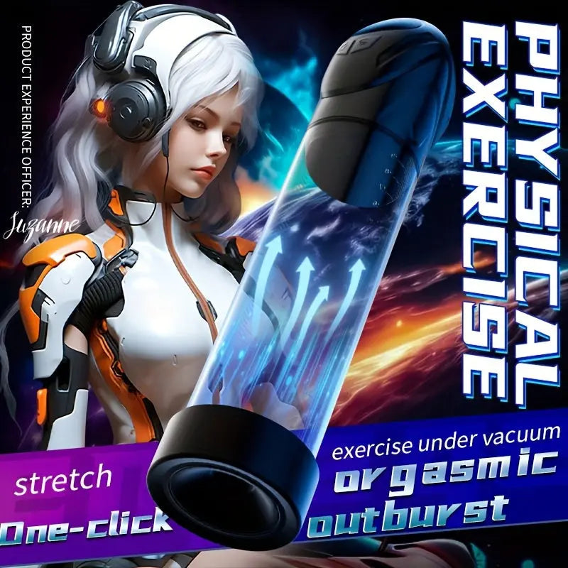 Electric Vacuum Penis Pump Male Penile Erection Training Sex Toy Sweetstoy