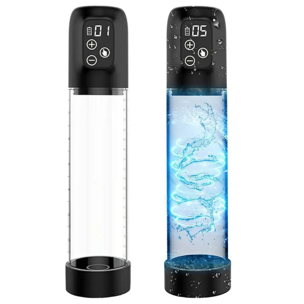 Waterproof Electric Penis Pump with 5 Suction Levels Sweetstoy