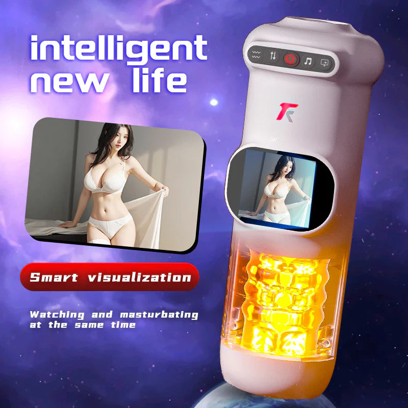 New Tifforun UFO Masturbation Cup 9 Vibrating & Thrusting Modes