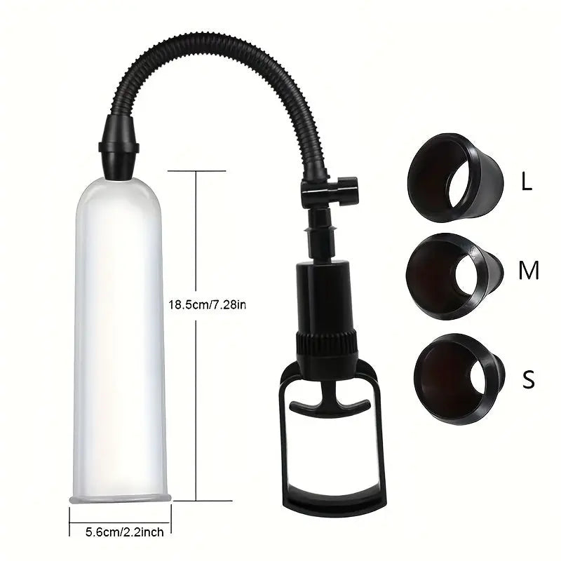 Manual Penis Pump Negative Pressure Vacuum Pump Increases Thickening Men's Penis Trainer Sweetstoy