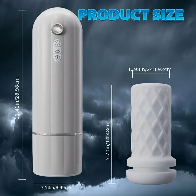 Automatic Male Masturbation Cup Heating Function & 10 Strong Vibration Modes Sweetstoy