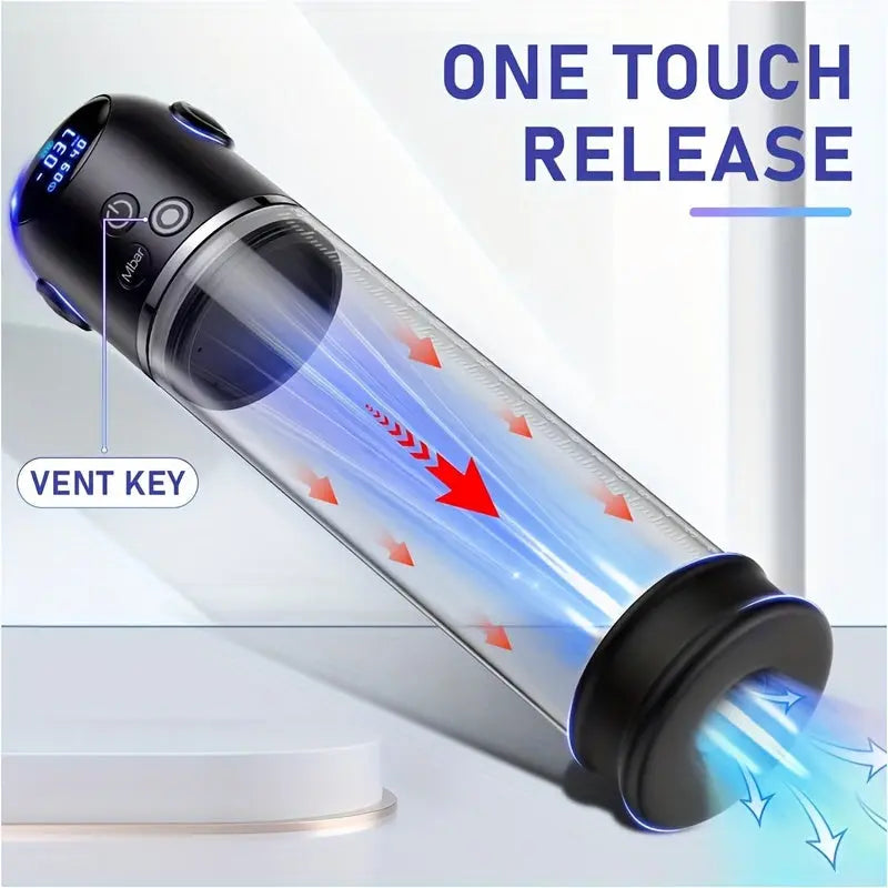 Electric Penis Pump with 4 Suction Modes & Digital Display Sweetstoy