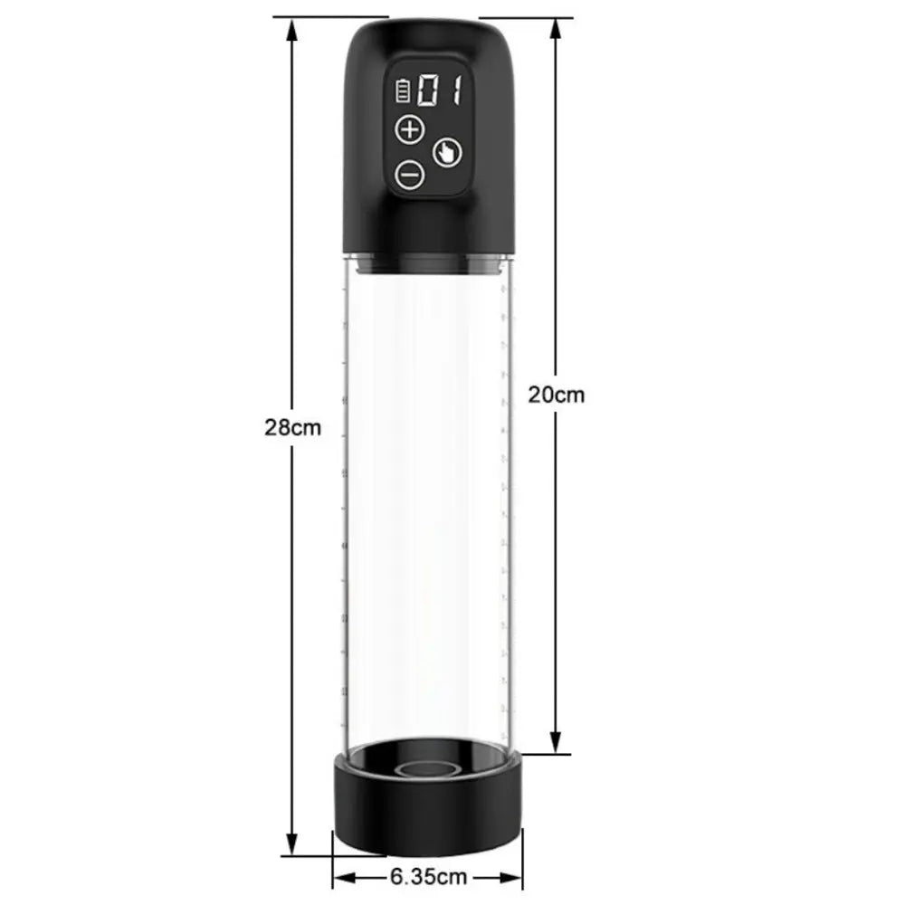 Waterproof Electric Penis Pump with 5 Suction Levels Sweetstoy