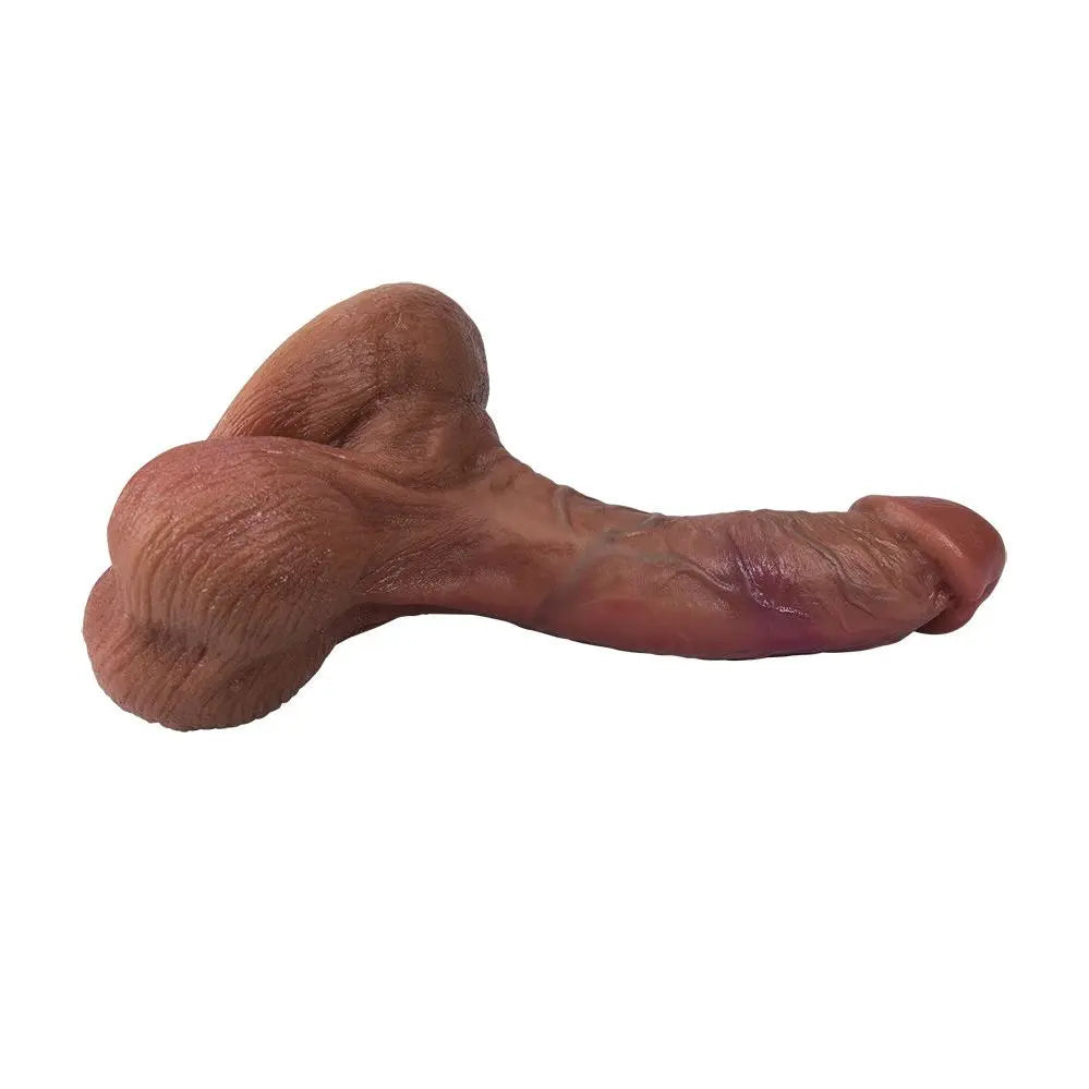 Realistic Silicone Dildo Large Curved Shaft for G-spot Anal Stimulation & Strong Suction Cup Sweetstoy