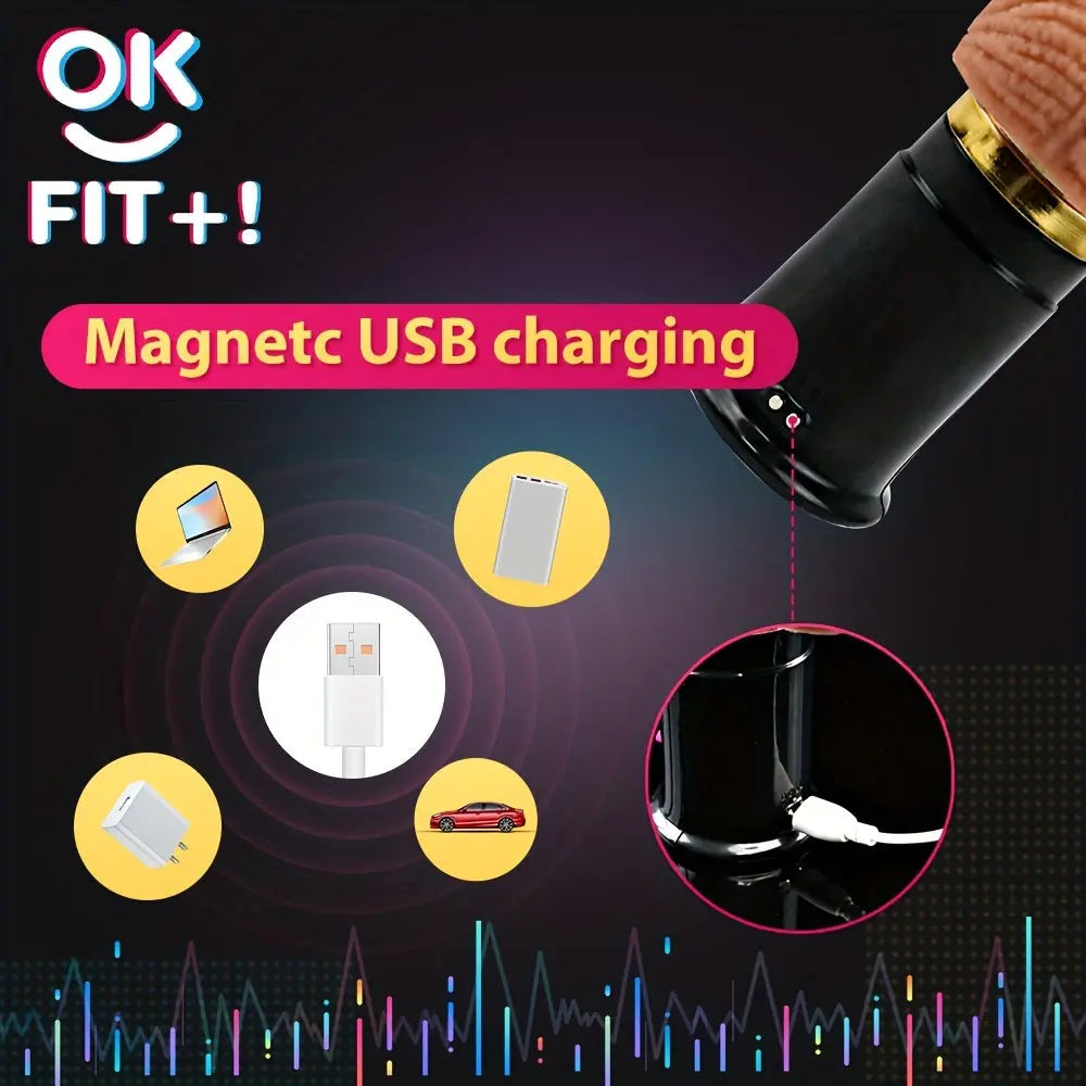 Realistic Vibrating Dildo with Strong Suction Cup,Heating Function 6 Telescopic & 8 Vibrating Modes Sweetstoy