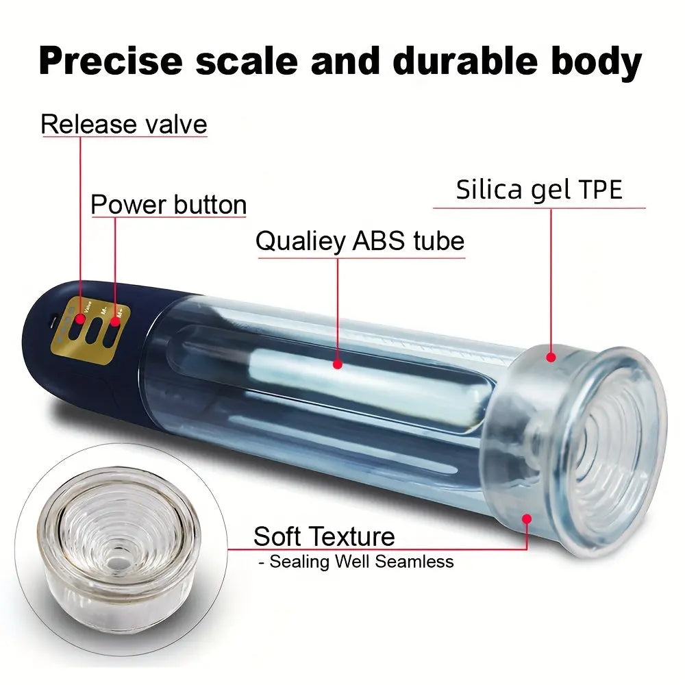 Automatic Penis Pump Vacuum for Man 4 Modes Suction Sweetstoy