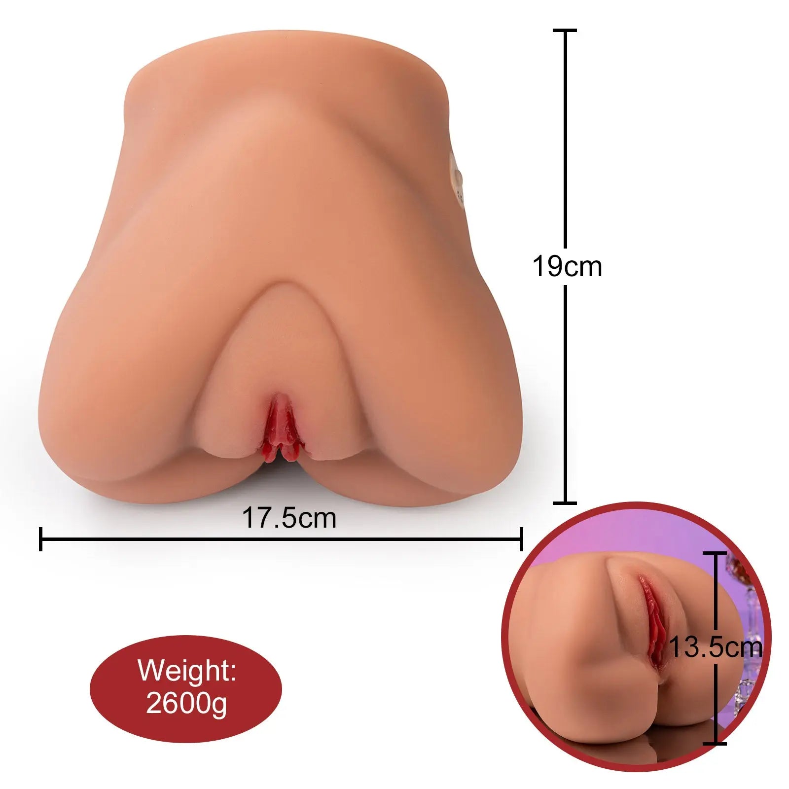 5.73lb realistic electric butt 3speeds & 7frequencies My Store