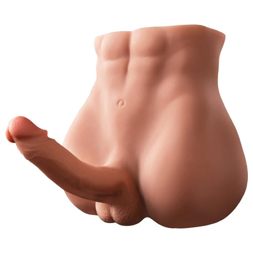 ST-MTD-BL83 Bartley - Male Torso Doll with Flexible Dildo – Black Edition product image 1