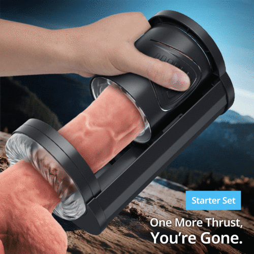 Manual Thrusting & Squeezing Detachable Multifunctional Male Stroker