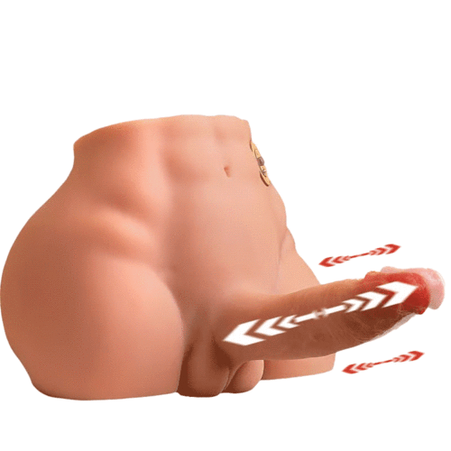 Peel - 9.56lb 3D pulse butt with Realistic Dildo and Tight Anal
