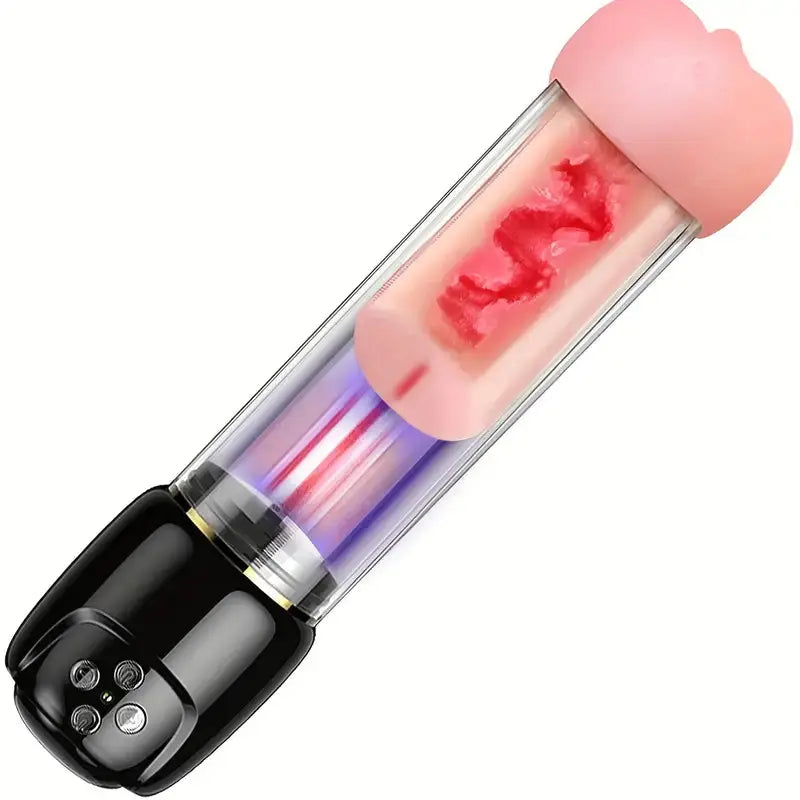 Sucking Intensities with Pocket Pussy, Penis Enlargement Extend Pump Sweetstoy