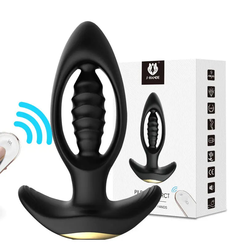Multiple Pleasure Anal Stimulator with Vibration None