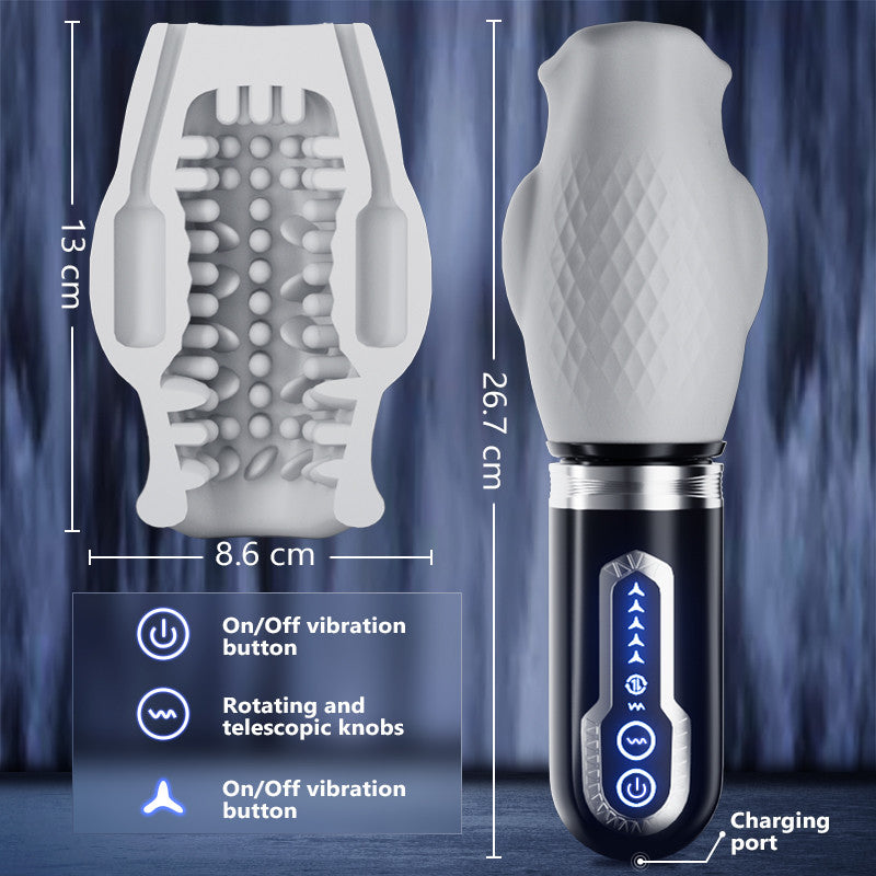 Tornado 2.0 – Advanced Oral-Sex Masturbator with Dual Motors & Triple Action