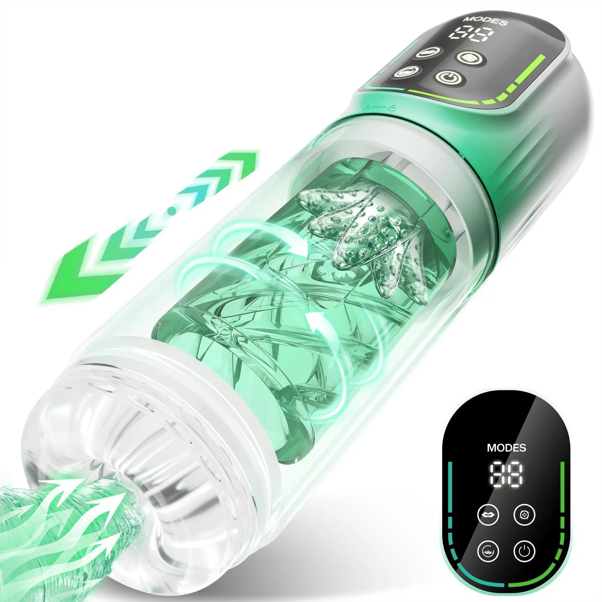 Heaven - 5 in 1 Function Automatic Male Masturbator & Suction Penis Pump Sweetstoy