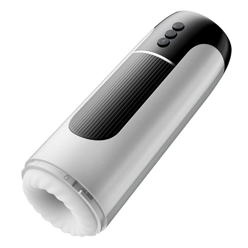 4 In 1 Male Masturbator Stroker 7 Vibrating & Thrusting Modes Heating & Vioce Function