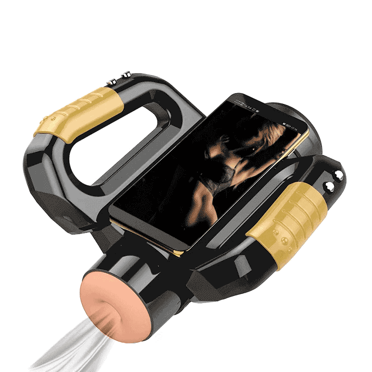 Hercules Grip Master Upgraded Fully Automatic Telescopic Rotating Masturbation Cup Sweetstoy