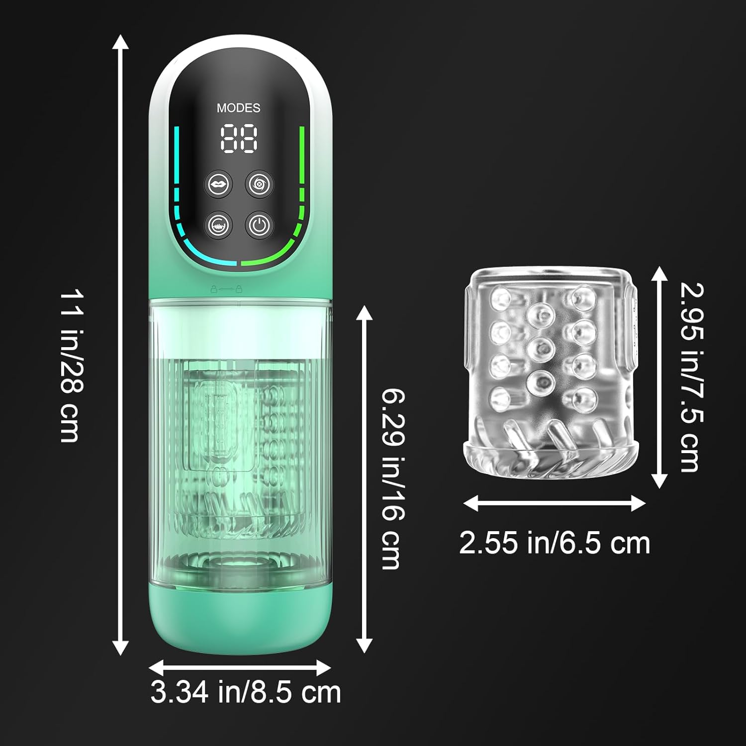 Air-Control Motion Stroker with Thermal Comfort System