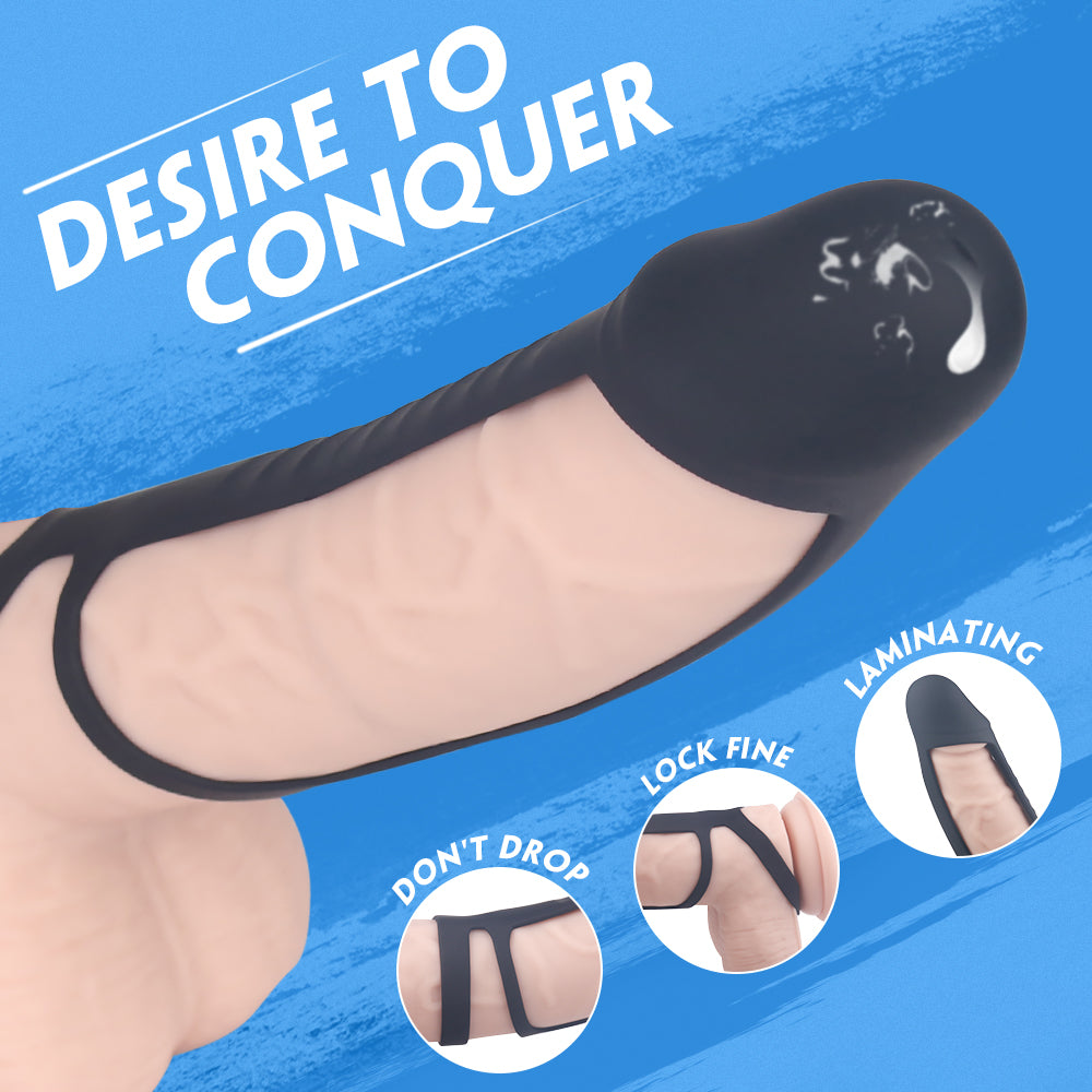 Liquid Silicone Penis Sleeve Cock Ring Sweetstoy