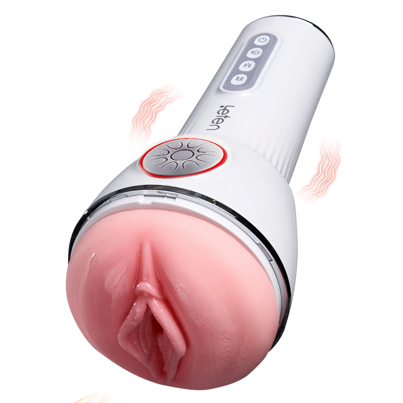 Leten - 10 Squeezing Sucking Vibrating Masturbation Cup