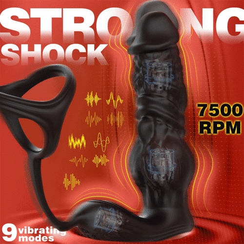 Newly Upgraded 6-in-1 Prostate Massager: Fast Thrusting, Remote + Smart App – Redefine Experience