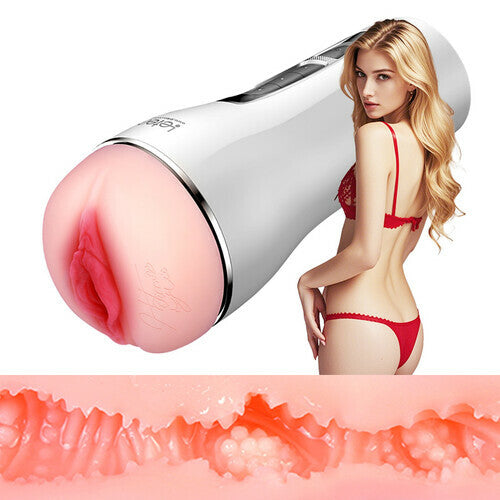 Leten - male stroker 10 different vibrating modes & voice mastutbator