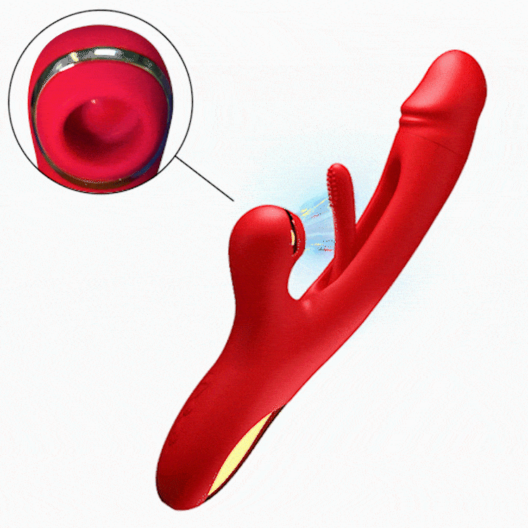 Automatic G-spot Vibrator Clitoral Stimulator 7 Frequency Vibration + 7 Frequency Pull Sweetstoy