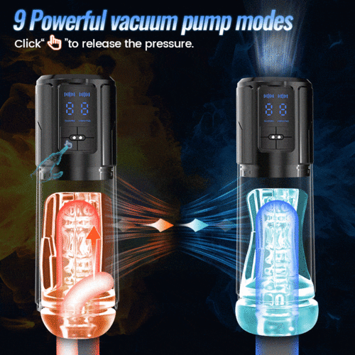 Iron Man-Automatic Stroker with 9 Intense Modes