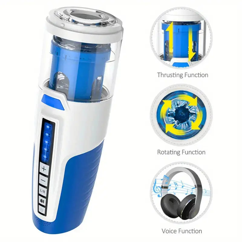 LETEN Spiral Piston 5 Rotating Modes Male Masturbator Sweetstoy