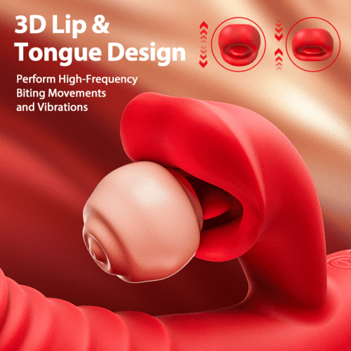 Chloe - 4 In 1 G-spot & Clitoral Stimulator Tongue Design