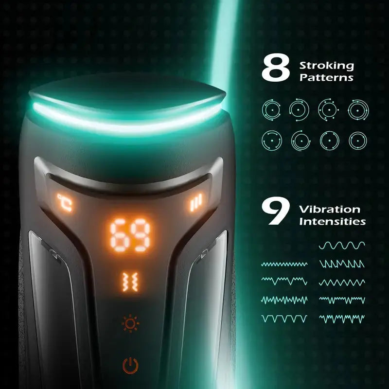 TPE Material And 3D Textured Tunnel, Adult Sex Toys And Games Hands Free & Fits More Sizes Sweetstoy