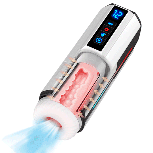 Ares - Automatic Telescopic Sucking Masturbation Cup Sweetstoy