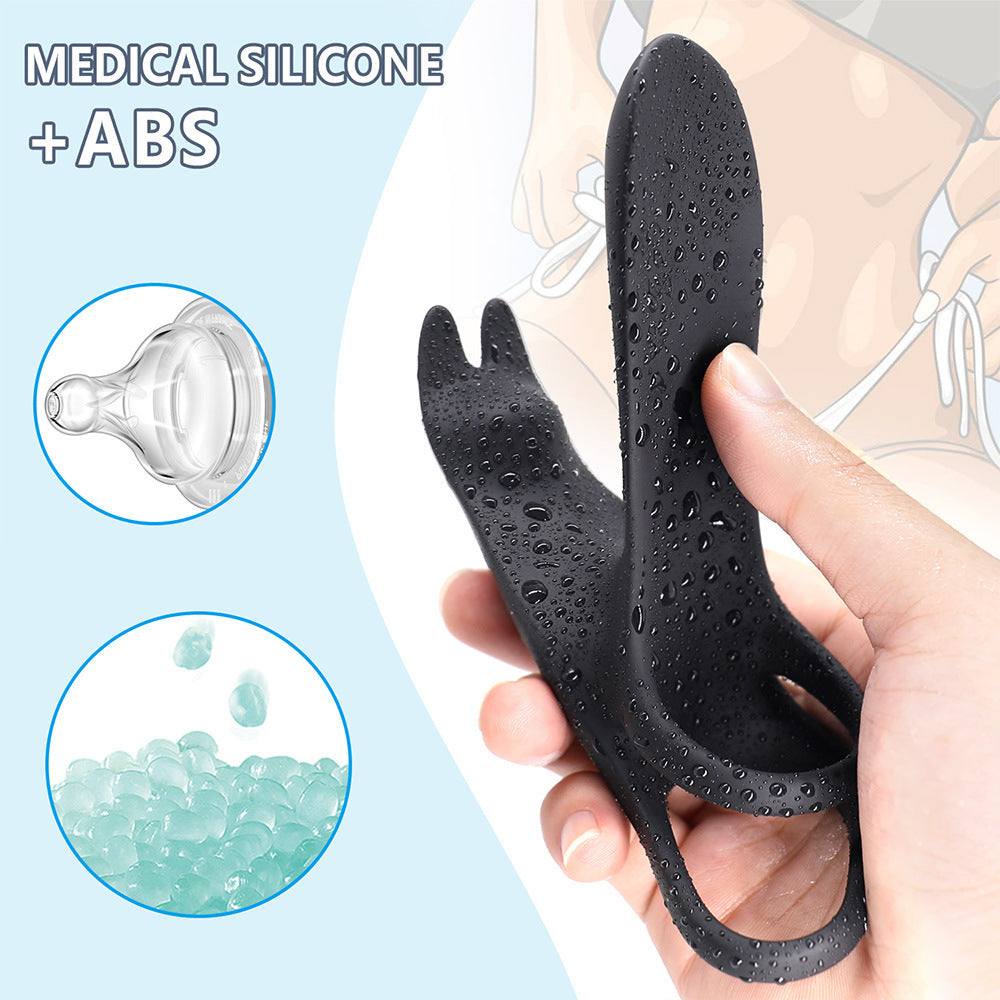 Black Fox - Vibrating Girth Enhancer Penis Sleeves