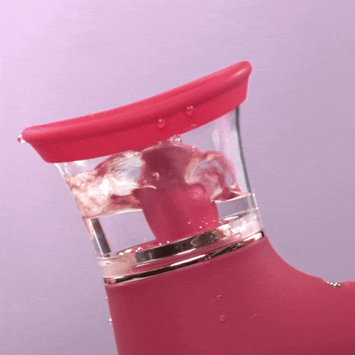 Pacifier Clit Suck & Tongue Lick G-spot Stimulation Vibrator