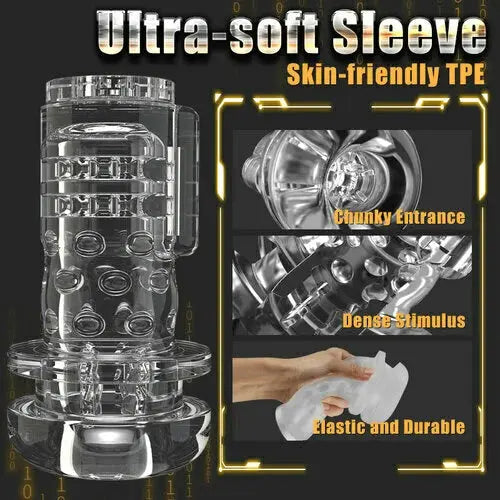 Full Automatic Airplane Cup Male Articles,Masturbation Device,Retractable Adult Electric Cup Sweetstoy