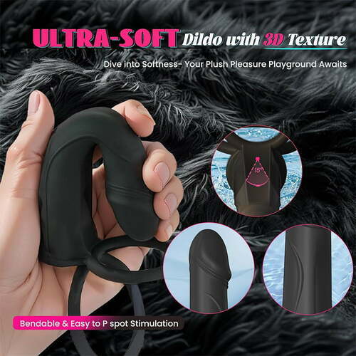 Flexible curved insertable shaft with textured external contact pad and two support loops