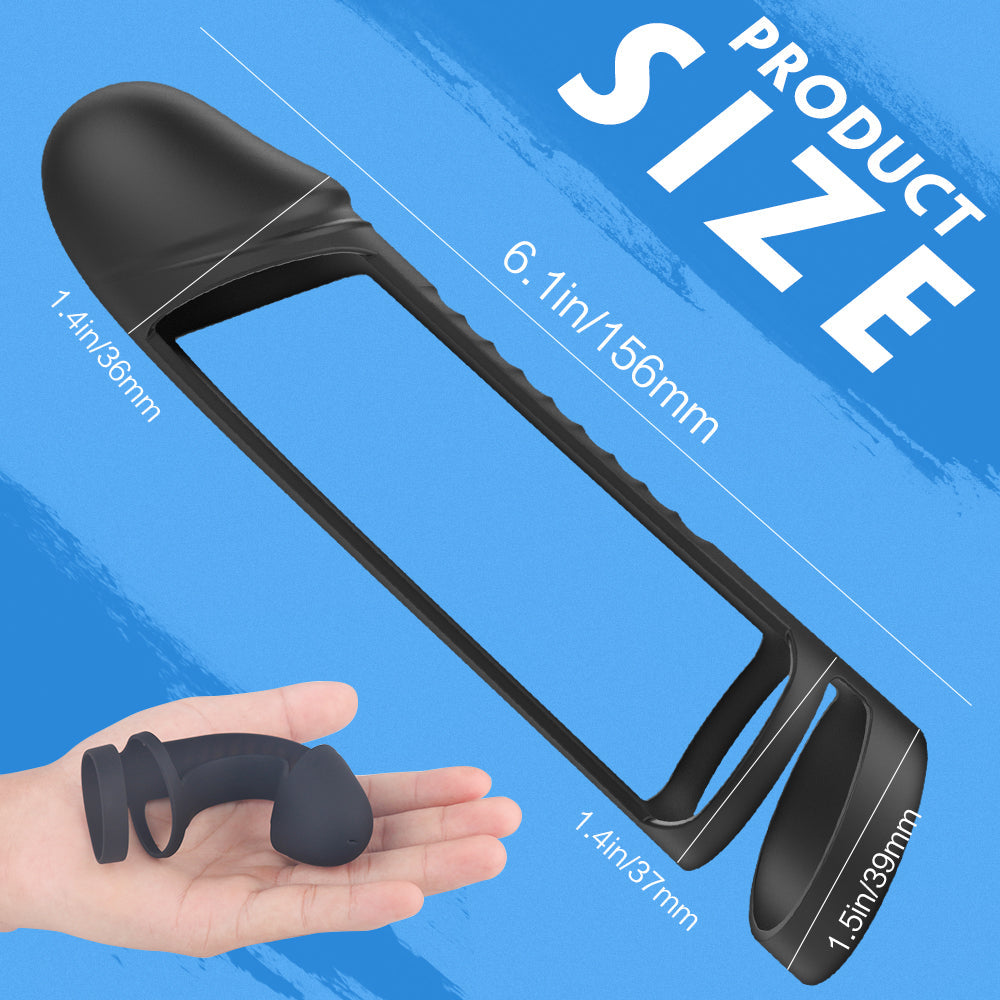 Liquid Silicone Penis Sleeve Cock Ring Sweetstoy