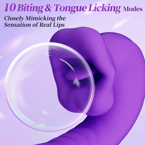 G-Spot Vibrator Kiss 7 Flapping Vibrating Modes