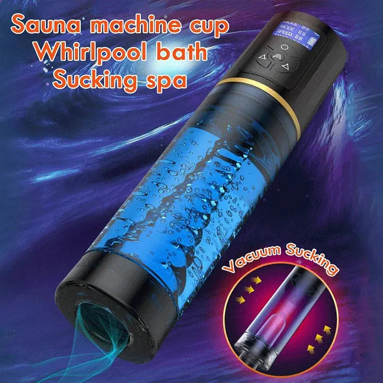 Water Sucking Vibration Automatic Male Masturbator Sweetstoy