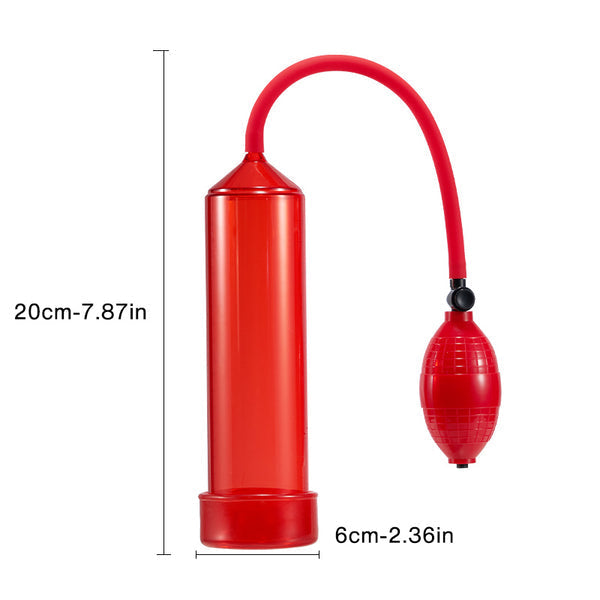 Red Penis Enlargement Pump Sweetstoy