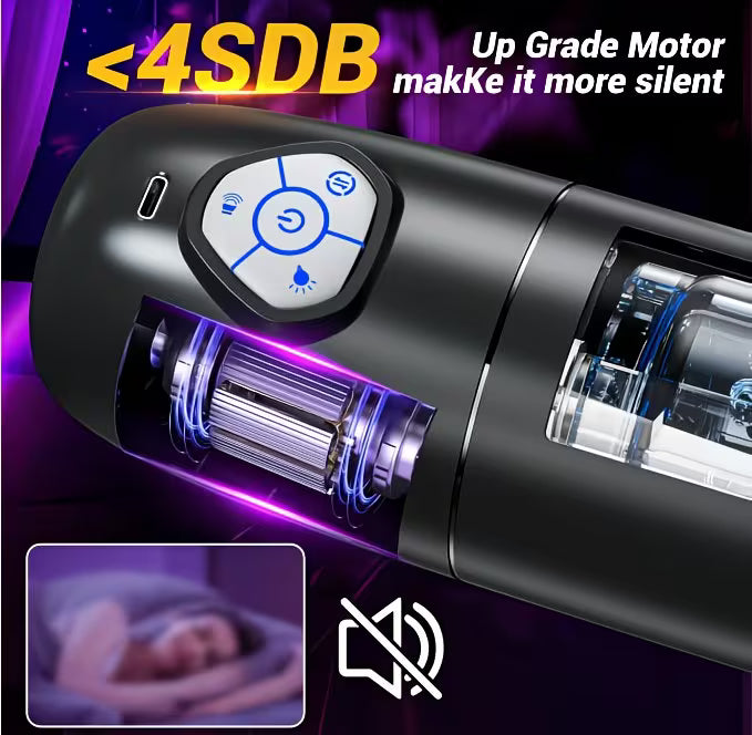 Automatic Male Stroker with Thrusting, Rotation and Sensory Audio