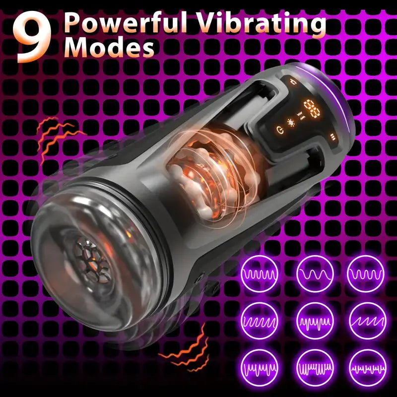 TPE Material And 3D Textured Tunnel, Adult Sex Toys And Games Hands Free & Fits More Sizes Sweetstoy