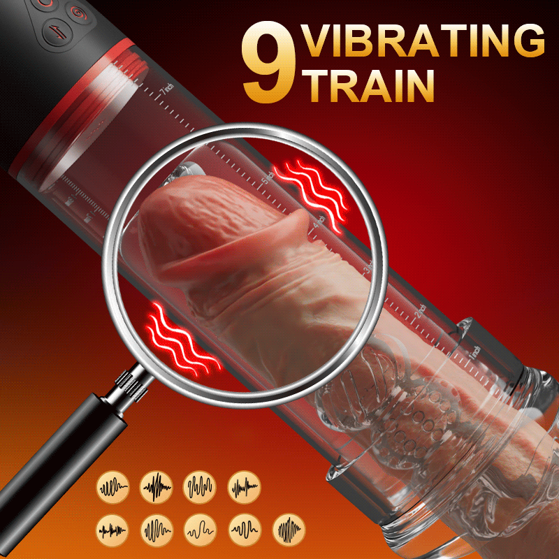 Oral Love - S-Hande Upgraded 2 IN 1 Sucking Vibrating Penis Pump