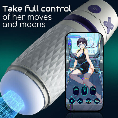 Storm Jack - Male Masturbator 3 Sucking &  4 Vibrating Modes APP Control