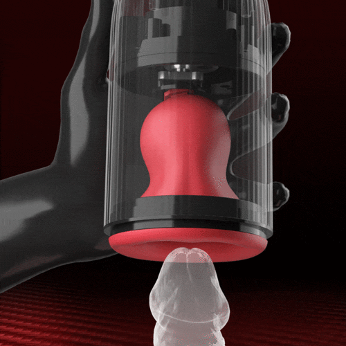 Cyclone Thruster Rotating Vibration Suction Penis Vibrators Sweetstoy