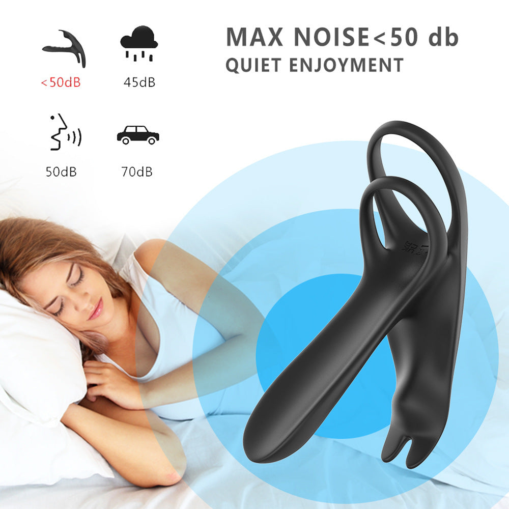Black Fox - Vibrating Girth Enhancer Penis Sleeves