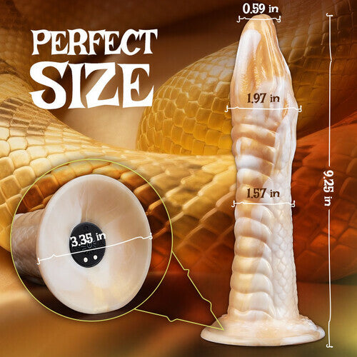 9.25inch  Silicone Monster Dildo 10 Thrusting & Vibrating Modes