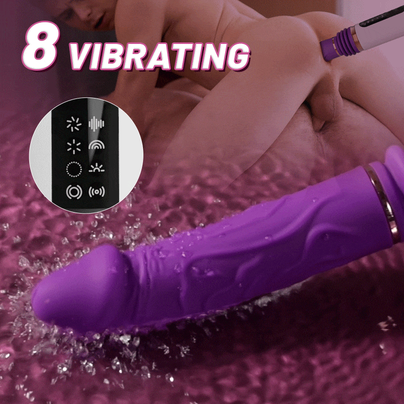Capitano - Thrusting Vibrating Flexible Bending Dildo Sweetstoy