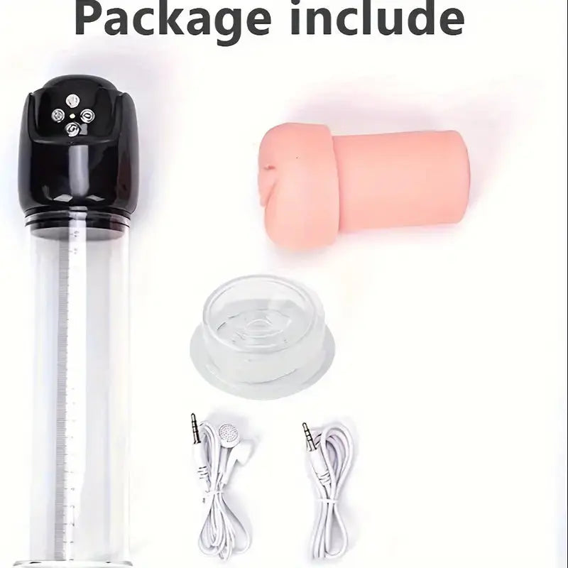 Sucking Intensities with Pocket Pussy, Penis Enlargement Extend Pump Sweetstoy